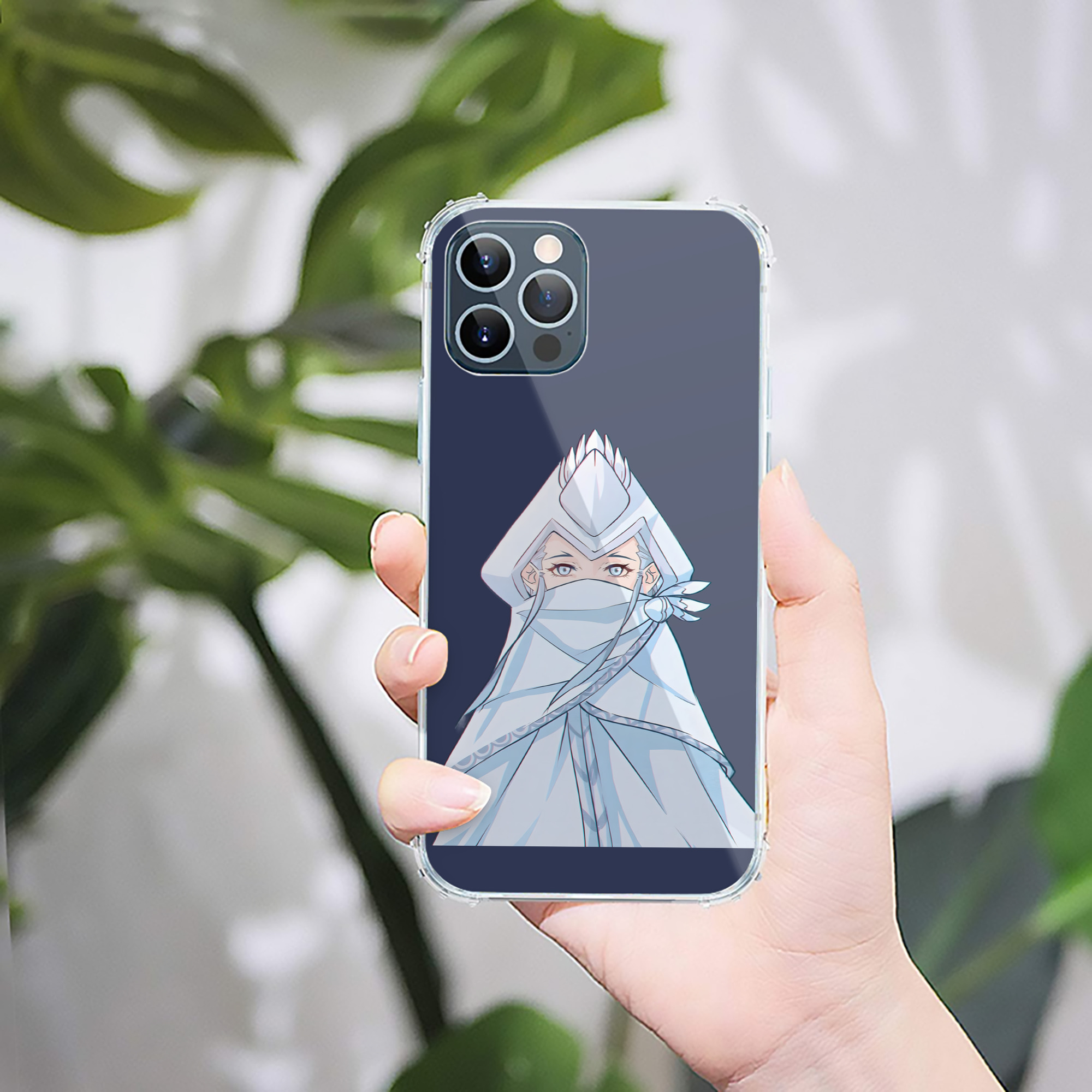 （画像用） Ne Zha 2 ナタ 魔童の大暴れ 【iPhone 12シリーズ対応】透明スマホケース（クリアソフトケース）